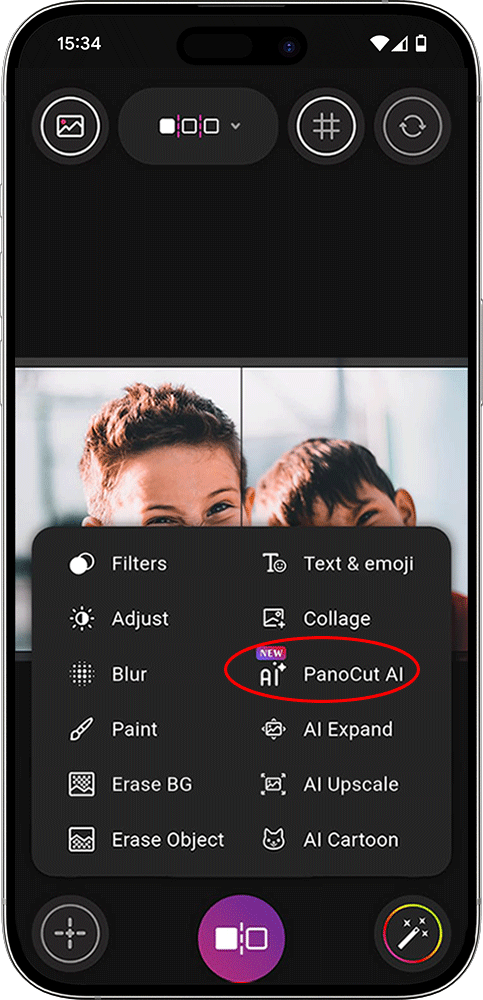 Pick Panocut AI tool